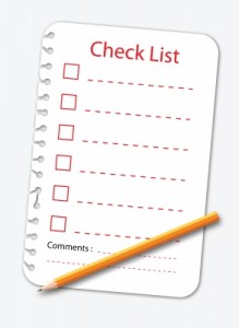 Checklist