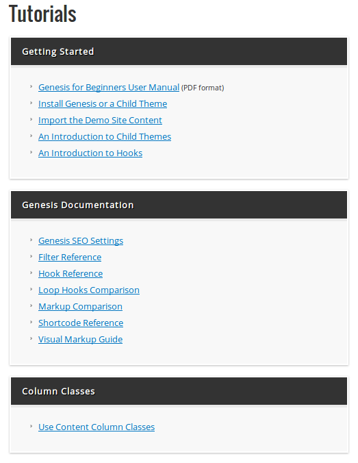 genesis_tutorials
